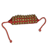 Whitewhale Handmade Indian Classical Ghungroo Dance Accessories Bharatnatyam, Kuchipudi, Odissi Ghungru For Dancer's Feet (40 bells + 40 bells)