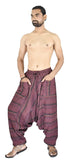 Whitewhale Men's & Womens's Cotton Summer Baggy Boho Aladdin Hippie Yoga Harem Pants