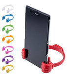 White Whale Universal Flexible Portable Mount Cradle Thumb Ok Stand Holder For Mobile Phones & Tablets