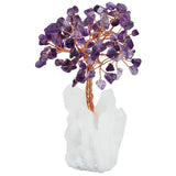 White Whale Tree Reiki Healing Crystal Gems Spiritual Feng Shui Vastu Table Décor