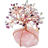 White Whale Tree Reiki Healing Crystal Gems Spiritual Feng Shui Vastu Table Décor