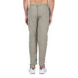 Whitewhale Men's Cotton Checkered Trouser & Pyjama (Set of 3)