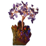 White Whale Tree Reiki Healing Crystal Gems Spiritual Feng Shui Vastu Table Décor