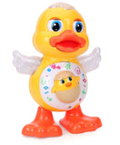 White Whale Cute Dancing Dog Toy with Reflected 3D Lights and Wonderful Music Battery Operated - Multi Color