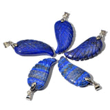 White Whale Angel Wing Reiki Chakra Healing Pendant Beads