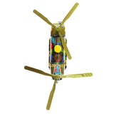 White Whale Battery Operated Transparent Gear Transporter Helicopter Airplane Vehicle Toy for Kids|Boys|Girls with Lights, Music and Bump & Go Mode (Color-as per Availability).
