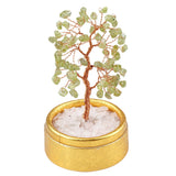 White Whale Tree Reiki Healing Crystal Gems Spiritual Feng Shui Vastu Table Décor