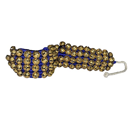 Whitewhale Handmade Indian Classical Ghungroo Dance Accessories Bharatnatyam, Kuchipudi, Odissi Ghungru For Dancer's Feet (40 bells + 40 bells)