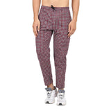 Whitewhale Men's Cotton Checkered Trouser & Pyjama (Set of 3)