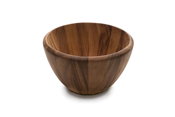 White Whale Wooden Extra Large Madera Salad Bowl