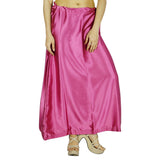 Whitewhale Satin Silk Saree Petticoat Underskirt Indian Lining for Sari