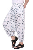Whitewhale Men's & Women Rayon Printed Harem Pants Yoga Trousers Hippie