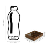 White Whale Spice Box With 12 Containers & Spoon In Sheesham Wood