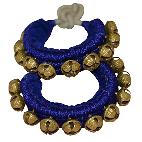 Whitewhale Handmade Indian Classical Ghungroo Dance Accessories Bharatnatyam, Kuchipudi, Odissi Ghungru For Dancer's Feet (10 bells + 10 bells)