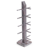 White whale Wooden 5-Pair Sunglasses Display Stand, Tabletop Retail Eyewear Rack