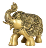 White Whale Large Gold Elegant Brass Statue Showpiece Sculpture Home Decor FengShui Gift