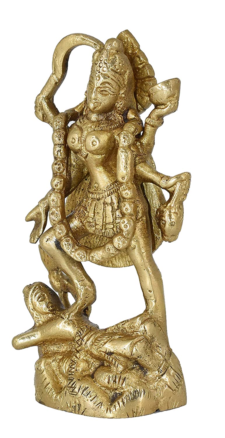 Goddess Kali The Destroyer Statue Figurine Sculpture Decorative