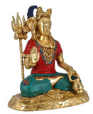 Whitewhale Lord Shiva Brass Statue Idol Sculpture Hindu God Natraja Shiv Figurine
