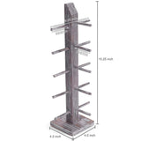 White whale Wooden 5-Pair Sunglasses Display Stand, Tabletop Retail Eyewear Rack