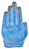 White Whale Brass Buddha Statue Murti for Home Decor Entrance Office Table Living Room Meditation Luck Gift Feng Shui Home Décor