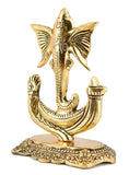White Whale Antique Statue of  Lord Ganesh for Home Decoration for Gift and showpiece
