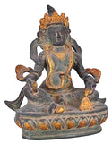 White Whale Brass Kuber Statue Religious Strength God Sculpture Idol Home Decor