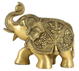 White Whale Large Gold Elegant Brass Statue Showpiece Sculpture Home Decor FengShui Gift
