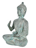 White Whale Brass Antique Buddha Statue Astmangal Buddhism Idol feng Shui Home Decorative Showpiece