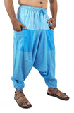 Whitewhale Men's Cotton Solid Harem Pants Yoga Trousers Hippie Pant
