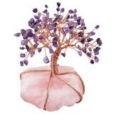 White Whale Tree Reiki Healing Crystal Gems Spiritual Feng Shui Vastu Table Décor