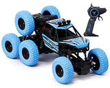White Whale Remote Control Car High Speed 6 Wheel Crawler Buggy Vehicle Monster Racing Car Plastic Remote Control Car for Boys Pack of 1 , (Multicolor)