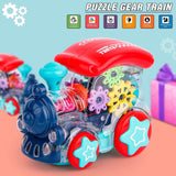White Whale Whale Musical Toy Battery Operated Transparent Gear Train Locomotive for Kids Concept Electric Toys with Bump & Go Action Flashing Light & Sound Toy for Boys Girls (Pack of 1 ) Battery Included
Included