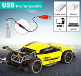 White Whale RC Car Rechargeable Remote Control Racing Car Alloy High Speed Car Toys for Kids Best Gift Vehicle Toys for Boys (Pack of 1) Yellow