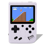 White Whale 400 in 1 Handheld Game Console, Classic Retro Video Gaming Player Colorful LCD Screen USB Rechargeable Portable Game Console | Best Toy Gift for Kids - White