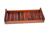 White Whale Indian Rosewood Sheesham Wood Handmade & Handcrafted Wooden Serving Tray