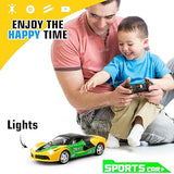 White Whale RC Car for Kids, Remote Control Car Toy Car/with Rechargeable Sports Racing Car Like Model with Openable Doors & Working Light Best Birthday Gift (Multicolor)
