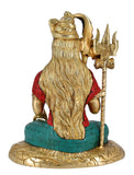 Whitewhale Lord Shiva Brass Statue Idol Sculpture Hindu God Natraja Shiv Figurine