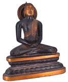 White Whale Brass Buddha Statue Murti for Home Decor Entrance Office Table Living Room Meditation Luck Gift Feng Shui Home Décor