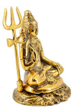 White Whale Lord Shiva/Lord Shivji/Lord Mahakal Statue Decorative showpiece