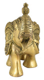 White Whale Large Gold Elegant Brass Statue Showpiece Sculpture Home Decor FengShui Gift