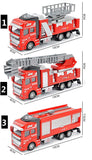 White Whale Metal Die Cast Metal Imported Trucks Toy Set of 3