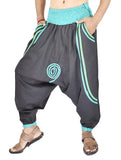 Whitewhale Mens Womens Cotton Summer Loose Baggy Hippie Boho Gypsy Harem Pants Yoga Pants