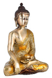 White Whale Brass Buddha Statue Astmangal Buddhism Idol feng Shui Home Decorative Showpiece