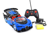 White Whale Bugatti Style Remote Control Rechargeable Car with Opening Doors