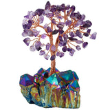 White Whale Tree Reiki Healing Crystal Gems Spiritual Feng Shui Vastu Table Décor