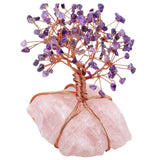 White Whale Tree Reiki Healing Crystal Gems Spiritual Feng Shui Vastu Table Décor