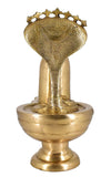 White Whale Handmade Antique Brass Lord Shiva Lingam Sculpture Shivling Statue Home Decor Figurine