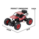 White Whale 1:18 Rechargeable Rock Crawling 4WD 2.4 Ghz Rally Car Remote Control Monster Truck( Size 18*13.5*10.5 cms