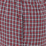 Whitewhale Men's Red Cotton Checkered Trouser & Pyjama