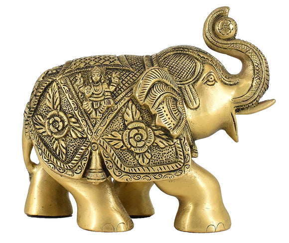 White Whale Large Gold Elegant Brass Statue Showpiece Sculpture Home Decor FengShui Gift